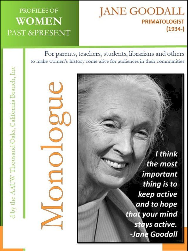  Profiles of Women Past & Present – Jane Goodall, Primatologist (1934-)(Kobo/電子書)