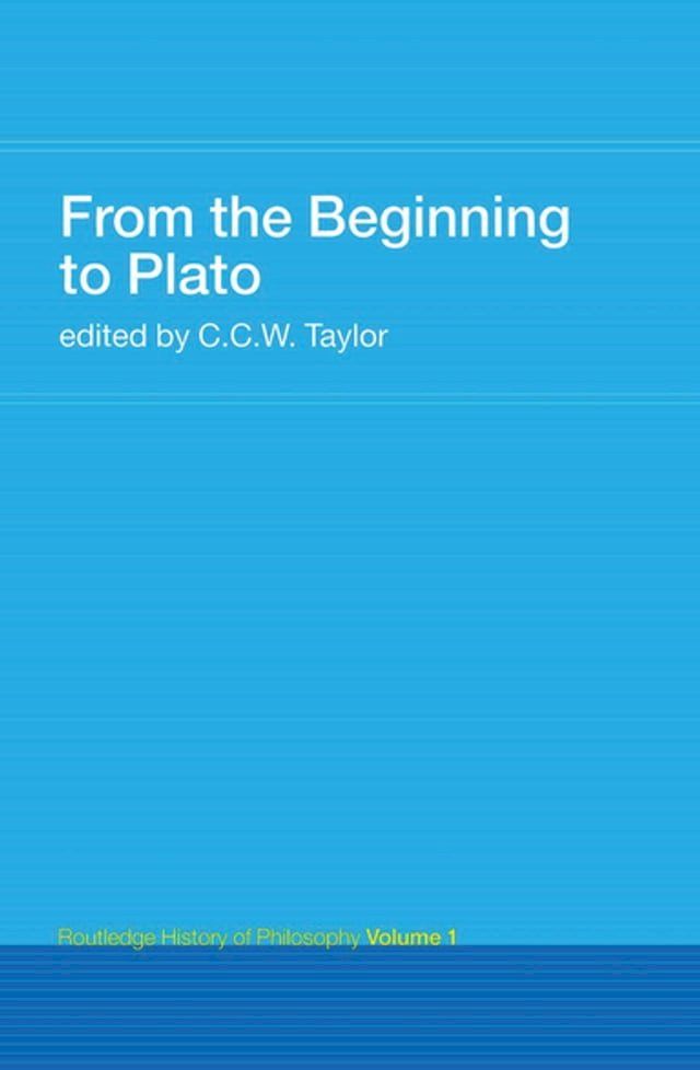  From the Beginning to Plato(Kobo/電子書)