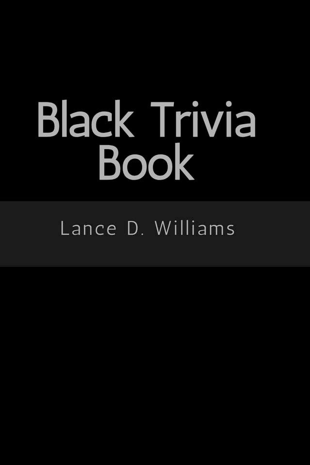  Black Trivia Book(Kobo/電子書)