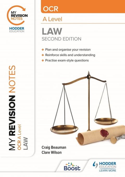 My Revision Notes: OCR A Level Law Second Edition(Kobo/電子書)