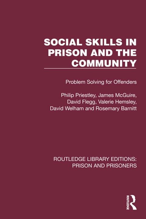 Social Skills in Prison and the Community(Kobo/電子書)