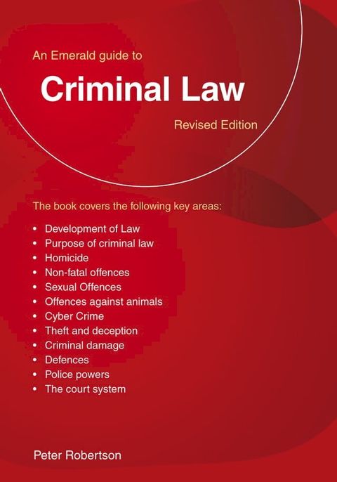 An Emerald Guide to Criminal Law(Kobo/電子書)