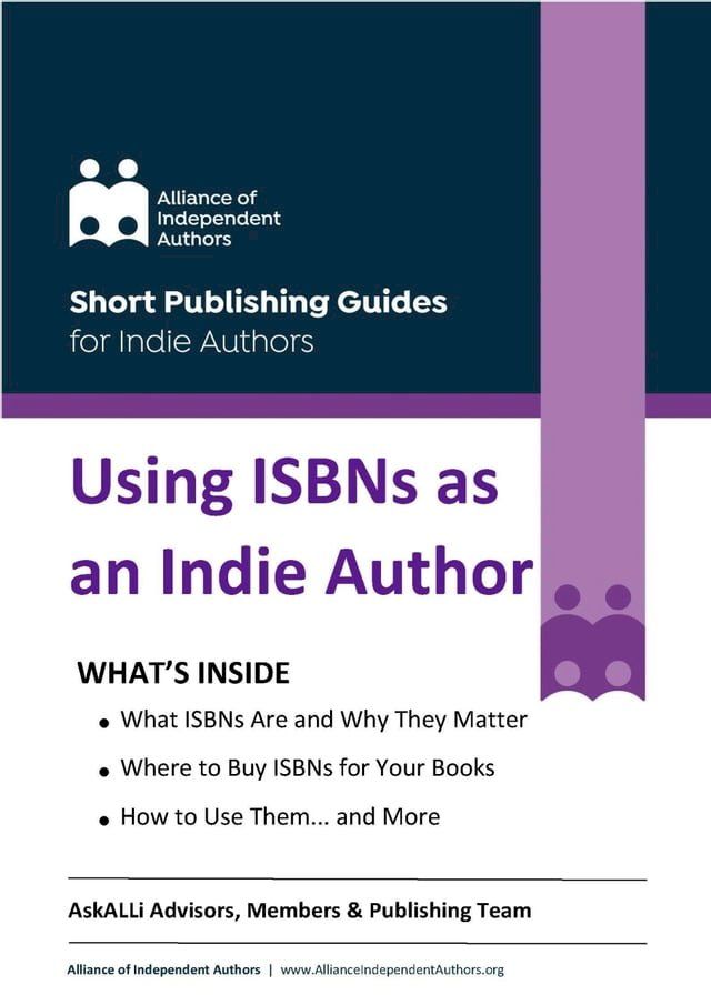  Using ISBNs as an Indie Author(Kobo/電子書)