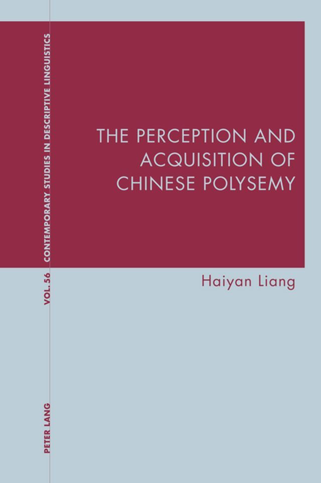  The Perception and Acquisition of Chinese Polysemy(Kobo/電子書)