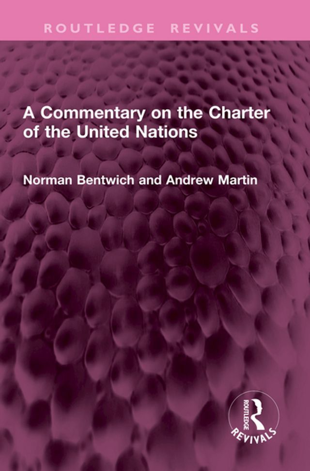  A Commentary on the Charter of the United Nations(Kobo/電子書)