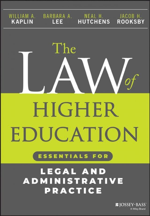  The Law of Higher Education(Kobo/電子書)