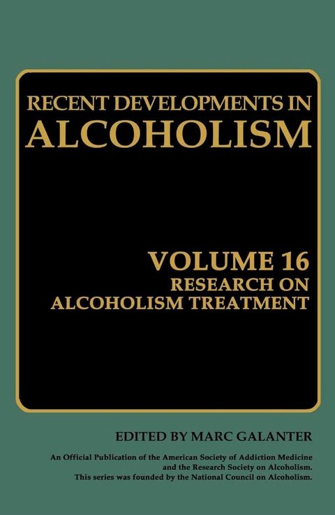 Research on Alcoholism Treatment(Kobo/電子書)