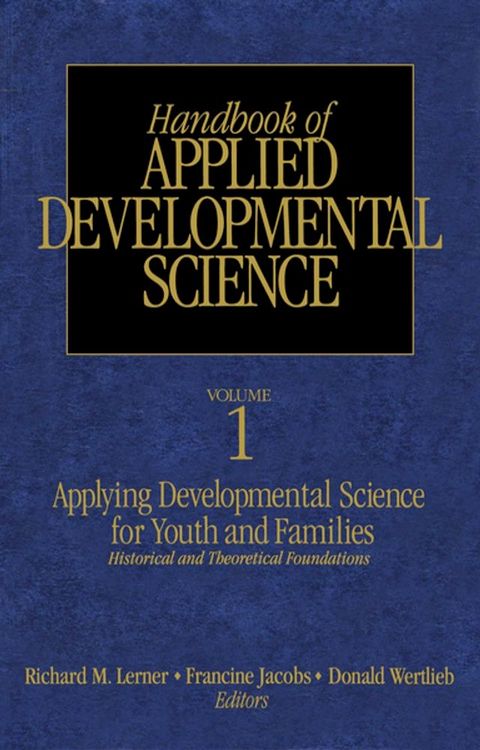 Handbook of Applied Developmental Science(Kobo/電子書)