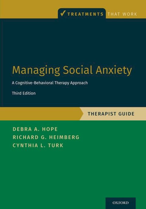 Managing Social Anxiety, Therapist Guide(Kobo/電子書)