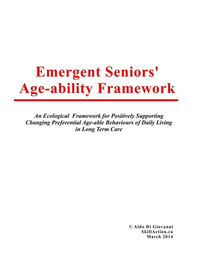  Emergent Seniors’ Age-ability Framework(Kobo/電子書)