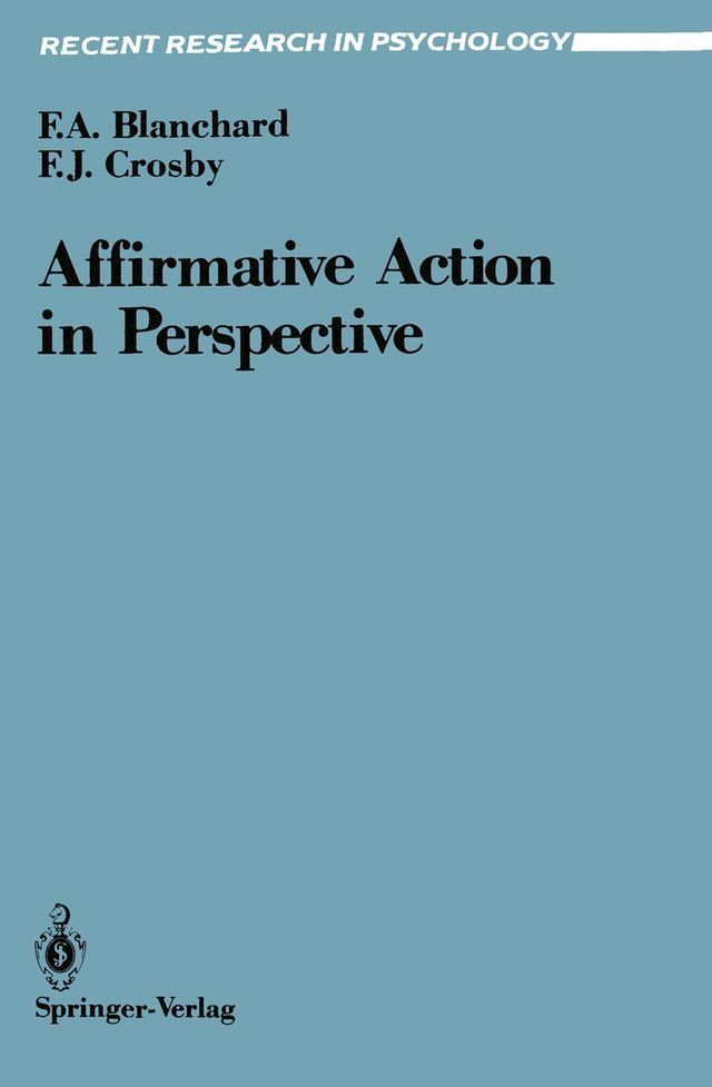  Affirmative Action in Perspective(Kobo/電子書)