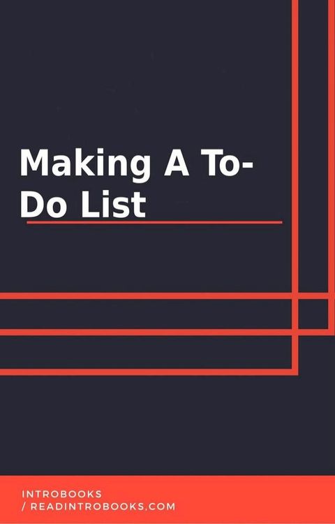 Making a To-Do List(Kobo/電子書)