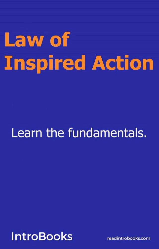  Law of Inspired Action(Kobo/電子書)