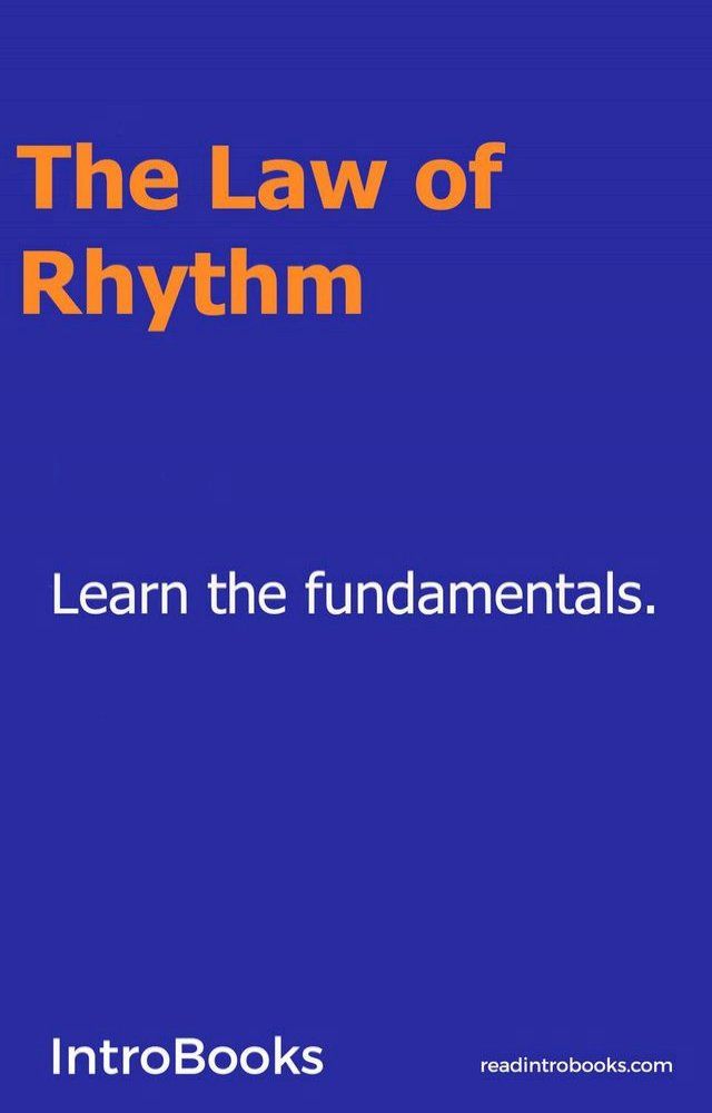  The Law of Rhythm(Kobo/電子書)