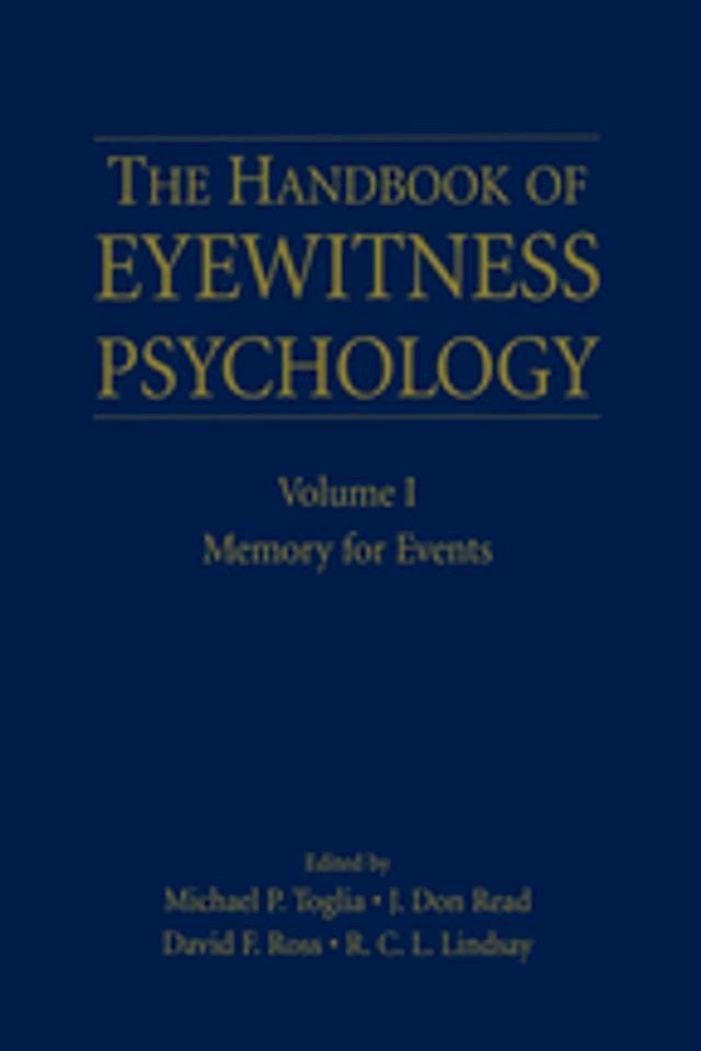  The Handbook of Eyewitness Psychology: Volume I(Kobo/電子書)