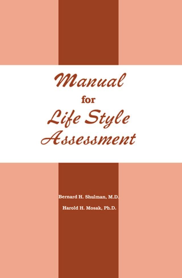  Manual For Life Style Assessment(Kobo/電子書)