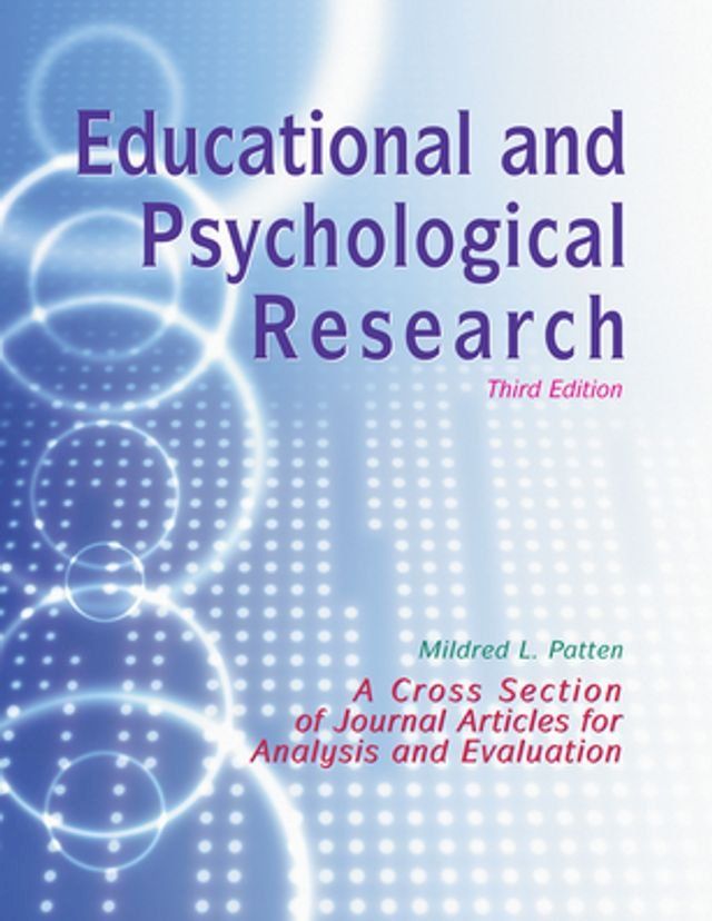  Educational and Psychological Research(Kobo/電子書)