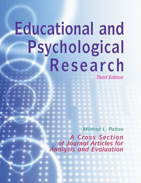 Educational and Psychological Research(Kobo/電子書)