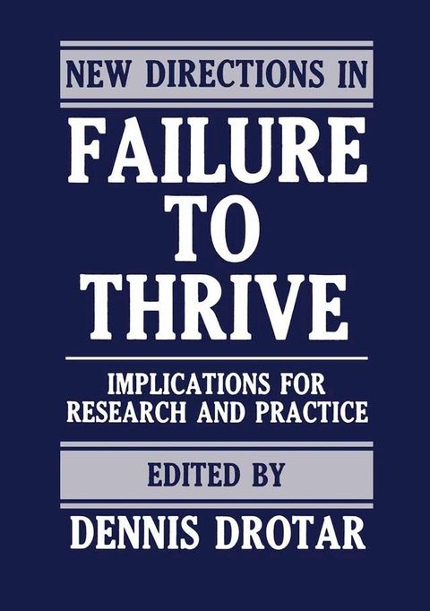 New Directions in Failure to Thrive(Kobo/電子書)