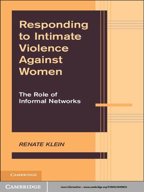 Responding to Intimate Violence against Women(Kobo/電子書)