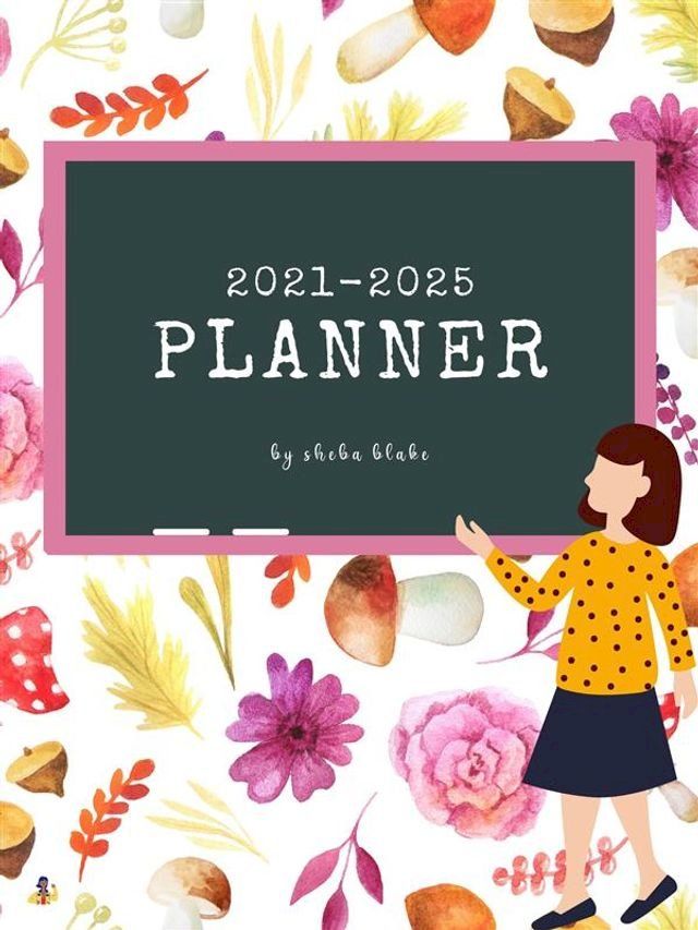  2021-2025 (5 Year) Planner (Printable Version)(Kobo/電子書)