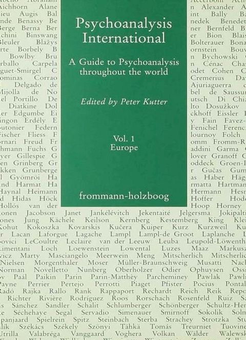 Psychoanalysis International, V.1(Kobo/電子書)