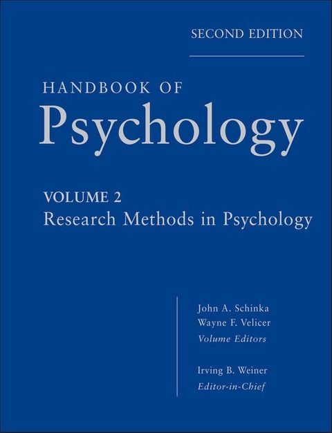 Handbook of Psychology, Research Methods in Psychology(Kobo/電子書)