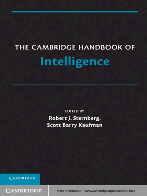 The Cambridge Handbook of Intelligence(Kobo/電子書)