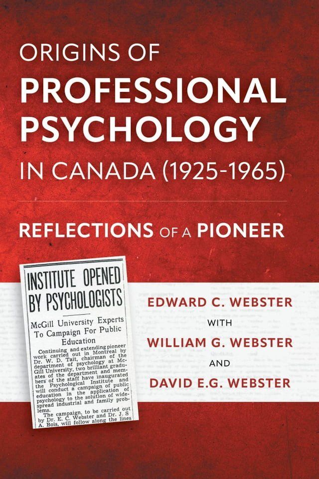  Origins of Professional Psychology in Canada (1925-1965)(Kobo/電子書)