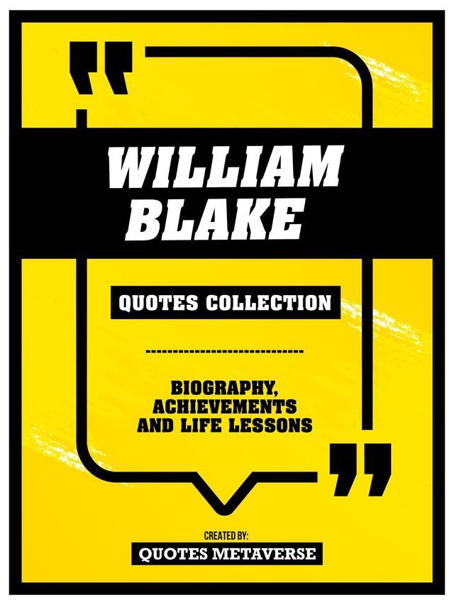  William Blake - Quotes Collection(Kobo/電子書)