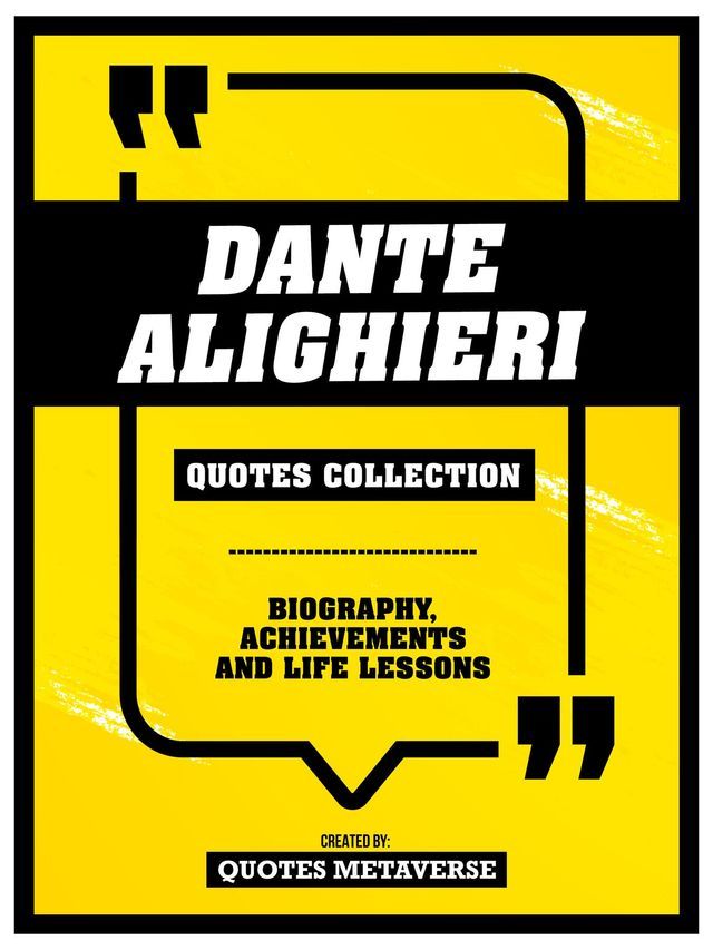  Dante Alighieri - Quotes Collection(Kobo/電子書)