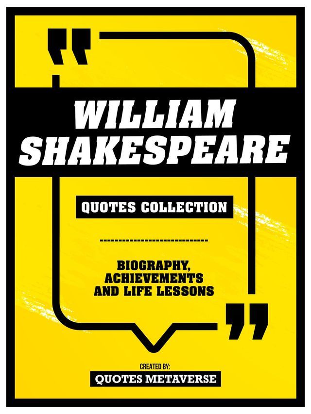  William Shakespeare - Quotes Collection(Kobo/電子書)