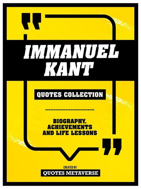 Immanuel Kant - Quotes Collection(Kobo/電子書)