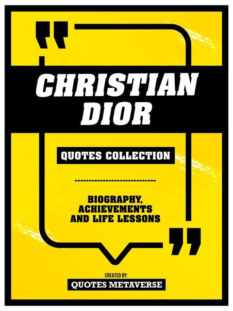 Christian Dior - Quotes Collection(Kobo/電子書)