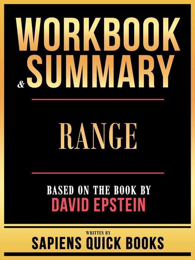  Workbook & Summary - Range - Based On The Book By David Epstein(Kobo/電子書)