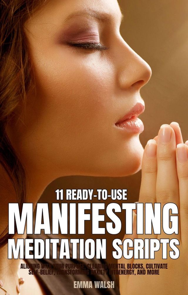  11 Ready-To-Use Manifestation Meditation Scripts: Aligning with Your Purpose, Clearing Mental Blocks, Cultivate Self-Belief, Transforming Anxiety into Energy, and More(Kobo/電子書)