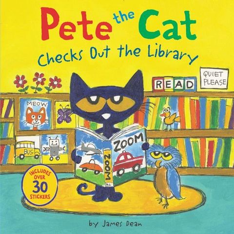 Pete the Cat Checks Out the Library(Kobo/電子書)