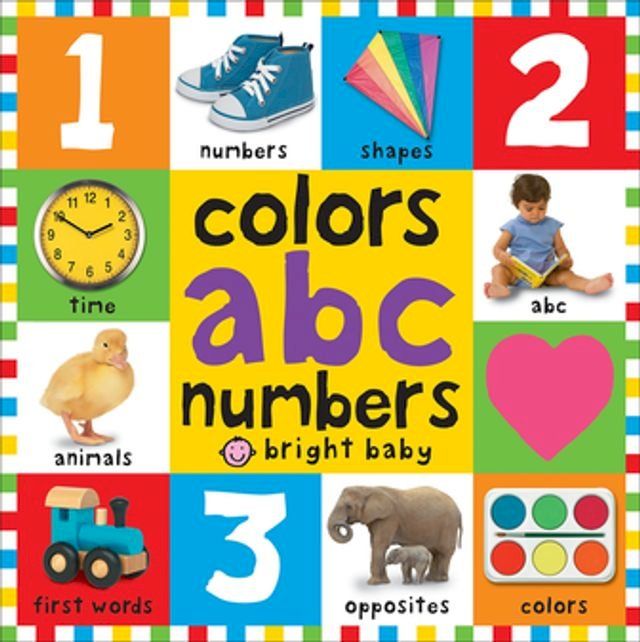  Big Board Books Colors, ABC, Numbers(Kobo/電子書)