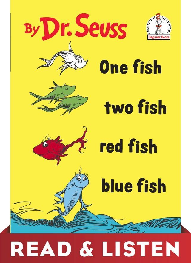  One Fish Two Fish Red Fish Blue Fish: Read & Listen Edition(Kobo/電子書)