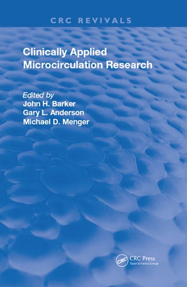  Clinically Applied Microcirculation Research(Kobo/電子書)