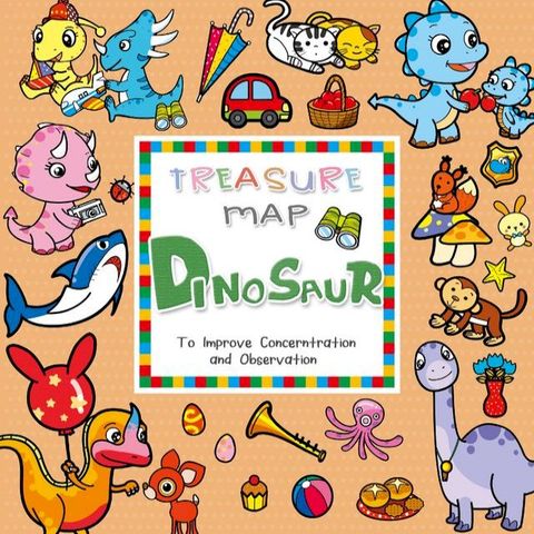 TREASURE MAP DINOSAUR (恐龍尋寶圖英文版)(Kobo/電子書)