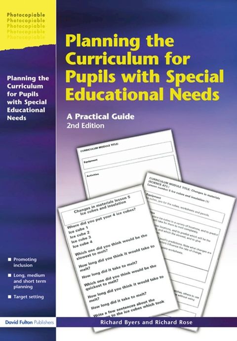 Planning the Curriculum for Pupils with Special Educational Needs(Kobo/電子書)