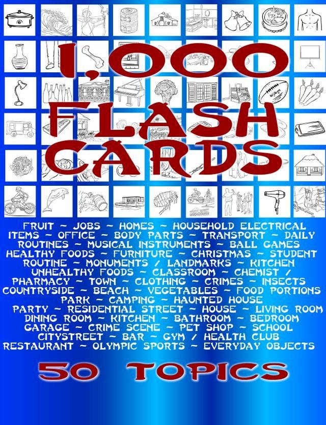  1000 Flashcards(Kobo/電子書)