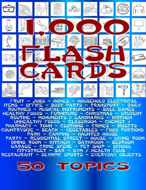 1000 Flashcards(Kobo/電子書)