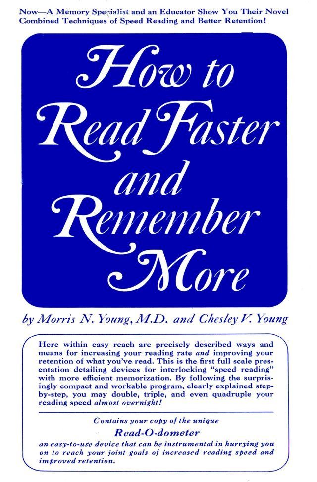  How to Read Faster and Remember More(Kobo/電子書)