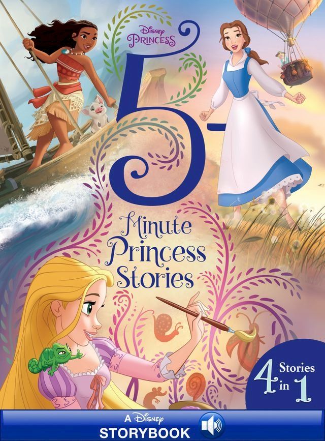  Disney Princess: 5-Minute Princess Stories(Kobo/電子書)