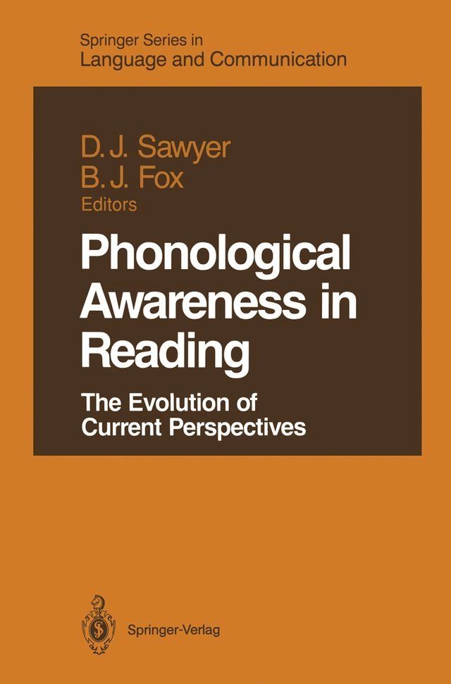  Phonological Awareness in Reading(Kobo/電子書)