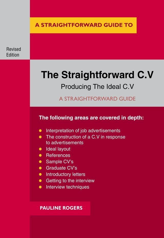  The Straightforward C.V.(Kobo/電子書)