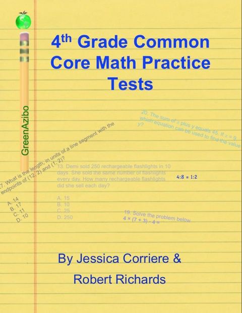 4th Grade Common Core Math Practice Tests(Kobo/電子書)