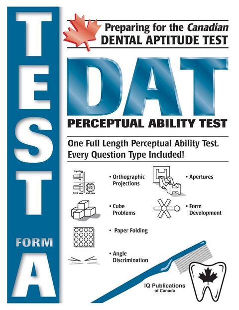 Preparing for the Canadian DAT Perceptual Ability Test-Form A(Kobo/電子書)